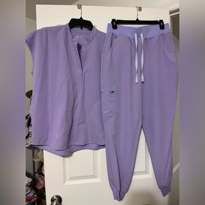 Figs Women's Lilac Jogger Set
